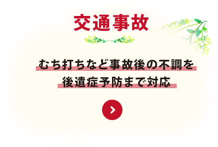 交通事故の症状 元氣整骨鍼灸院 広島 安芸郡 海田市 矢野 府中町 整体 マッサージ リハビリ